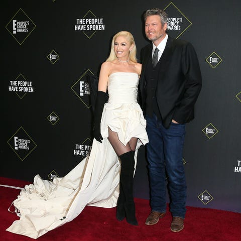 Gwen Stefani and Blake Shelton