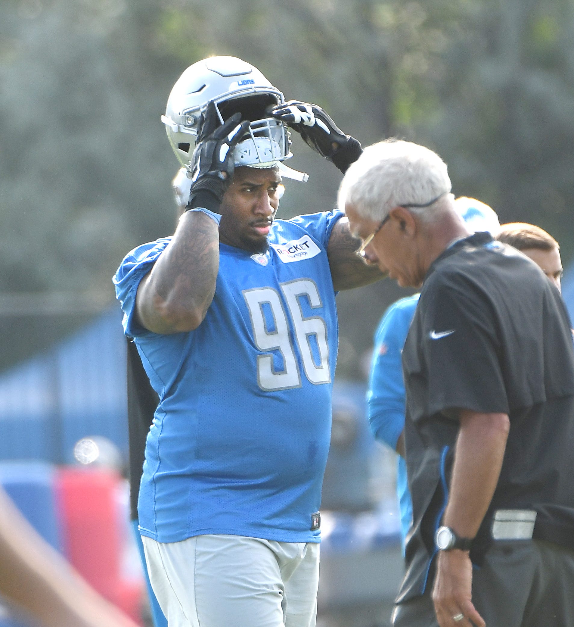 Mike Daniels OK after injury; Lions place Kevin Strong on IR