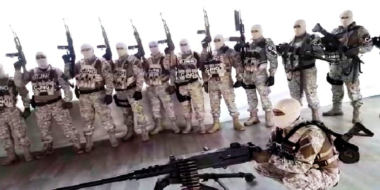 Video Of Armored Cjng Cartel Soldiers Praising El Mencho Goes Viral