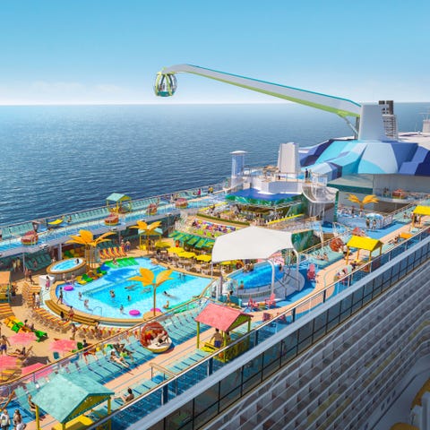 Among the cool new features on Royal Caribbean's O