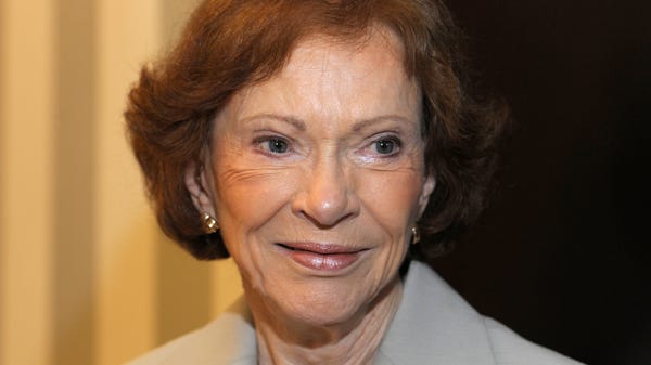 Former first lady Rosalynn Carter's contributions 