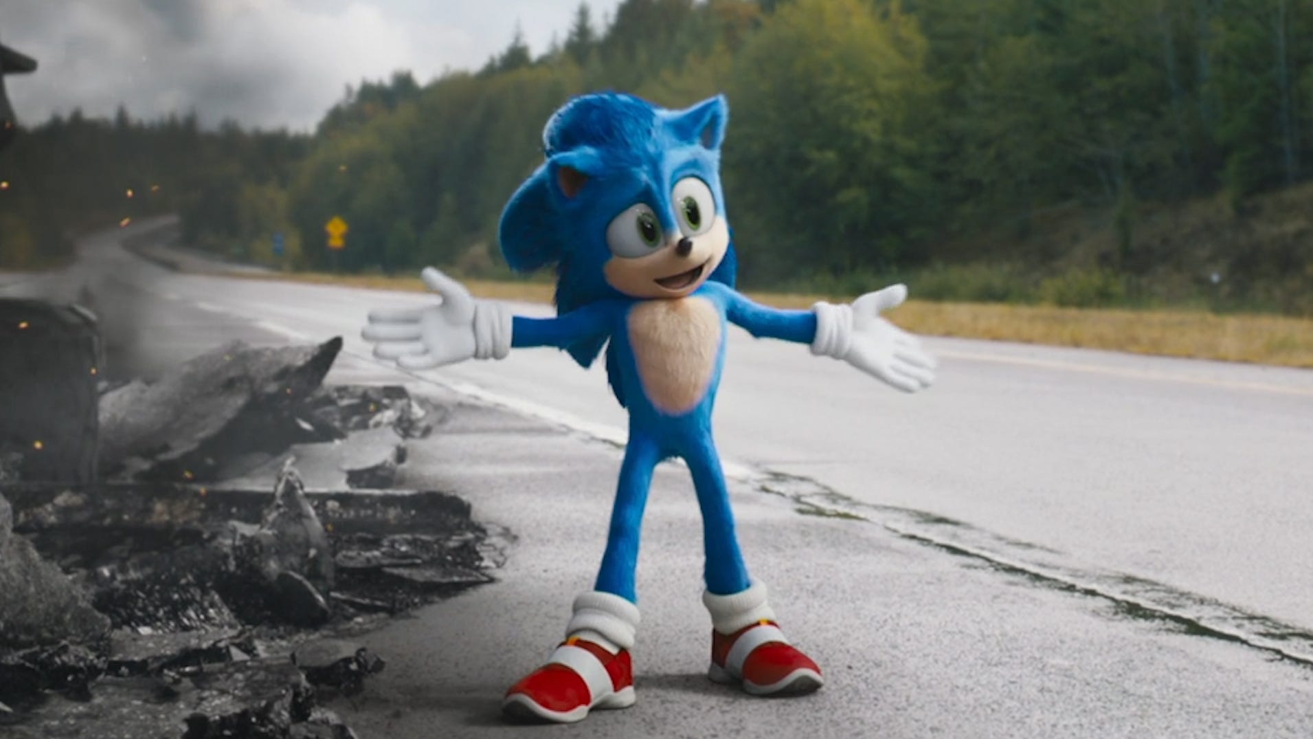 Image result for sonic movie images