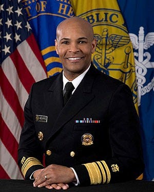 U.S. Surgeon General Jerome Adams previously served as the Indiana State Health Commissioner.