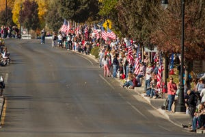 Washington City observes Veteran's Day with an annual parade Monday, Nov. 11, 2019.