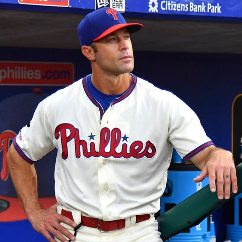 Gabe Kapler had a record of 161-163 in his two sea