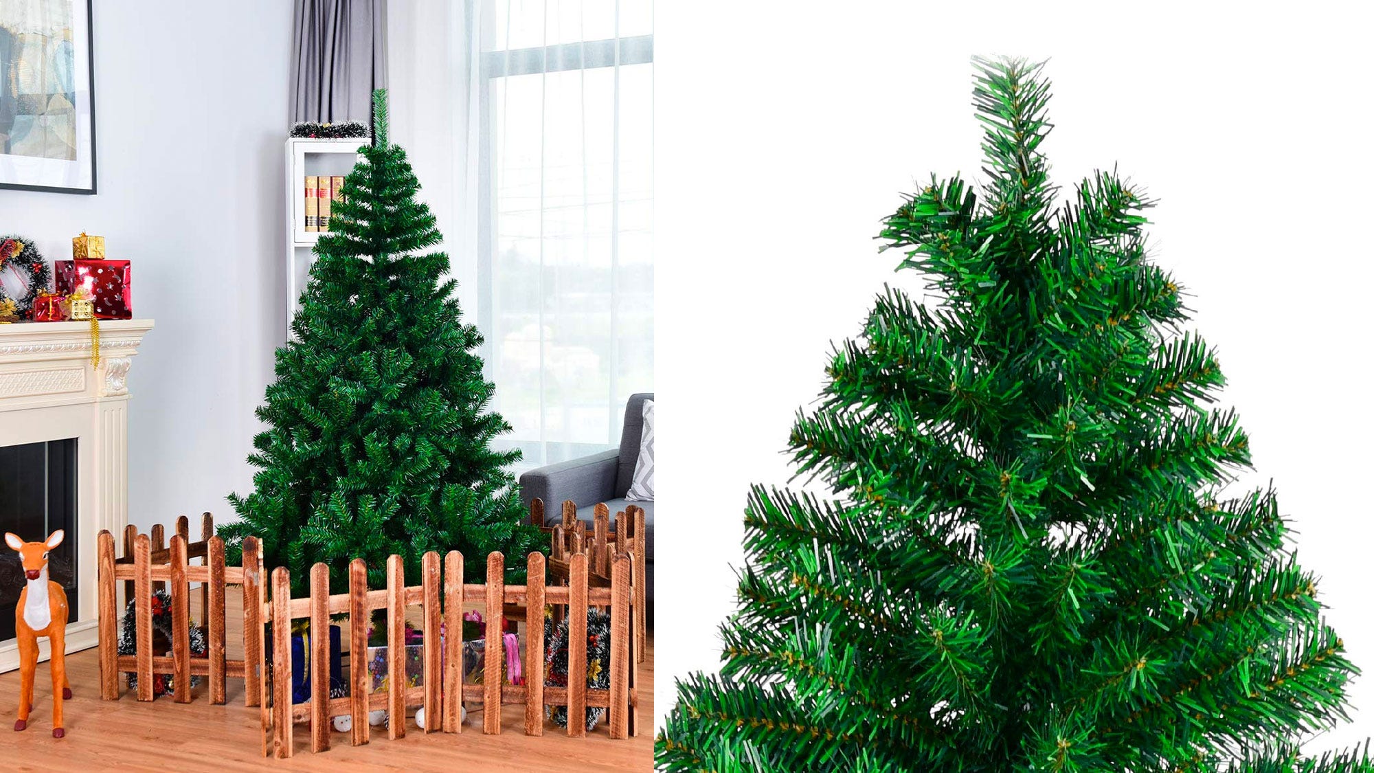 inexpensive artificial christmas trees