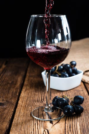 Most red wine under 60 degrees will taste more acidic and tannic.