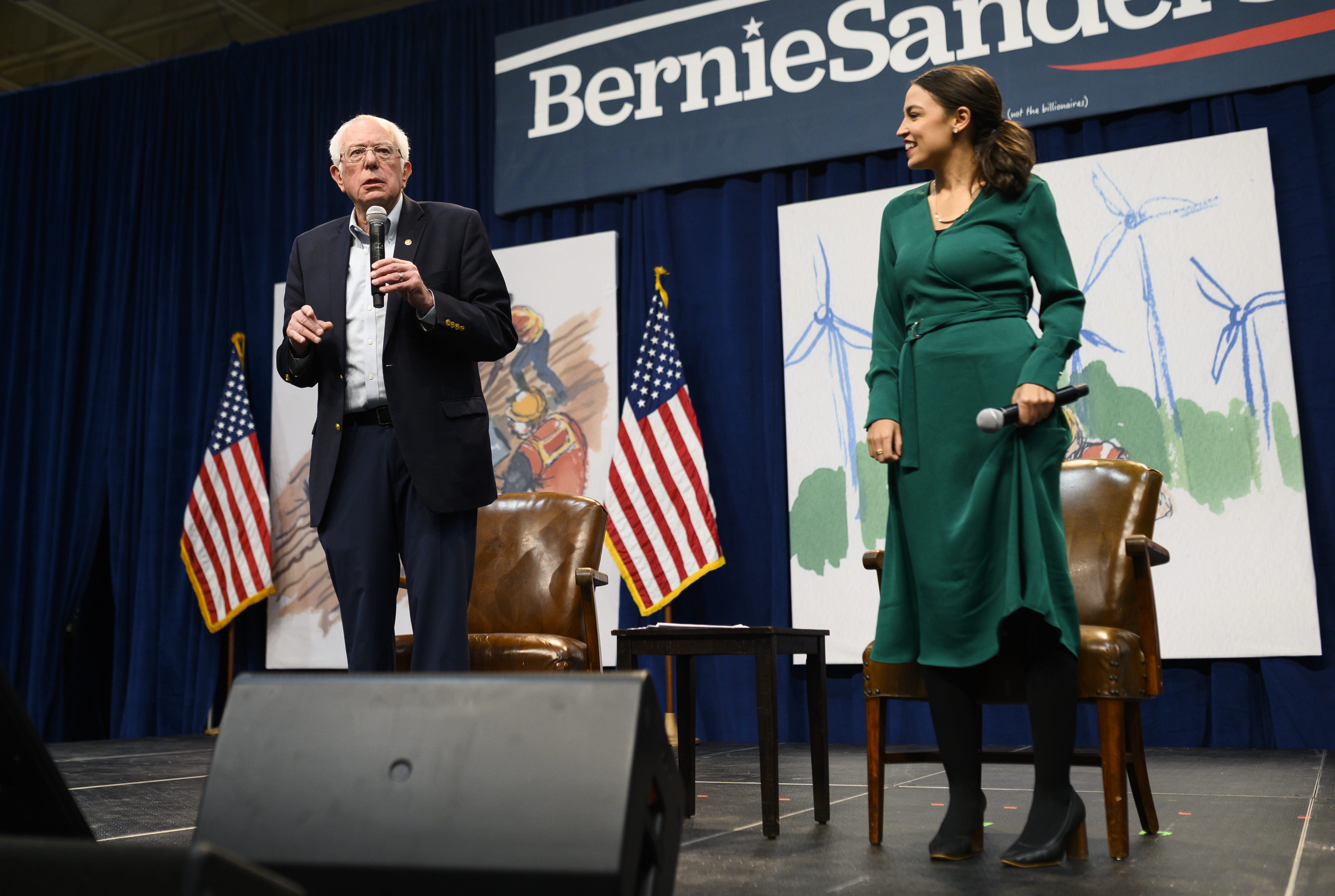 AOC, Bernie Sanders unveil Green New Deal bill updating public housing