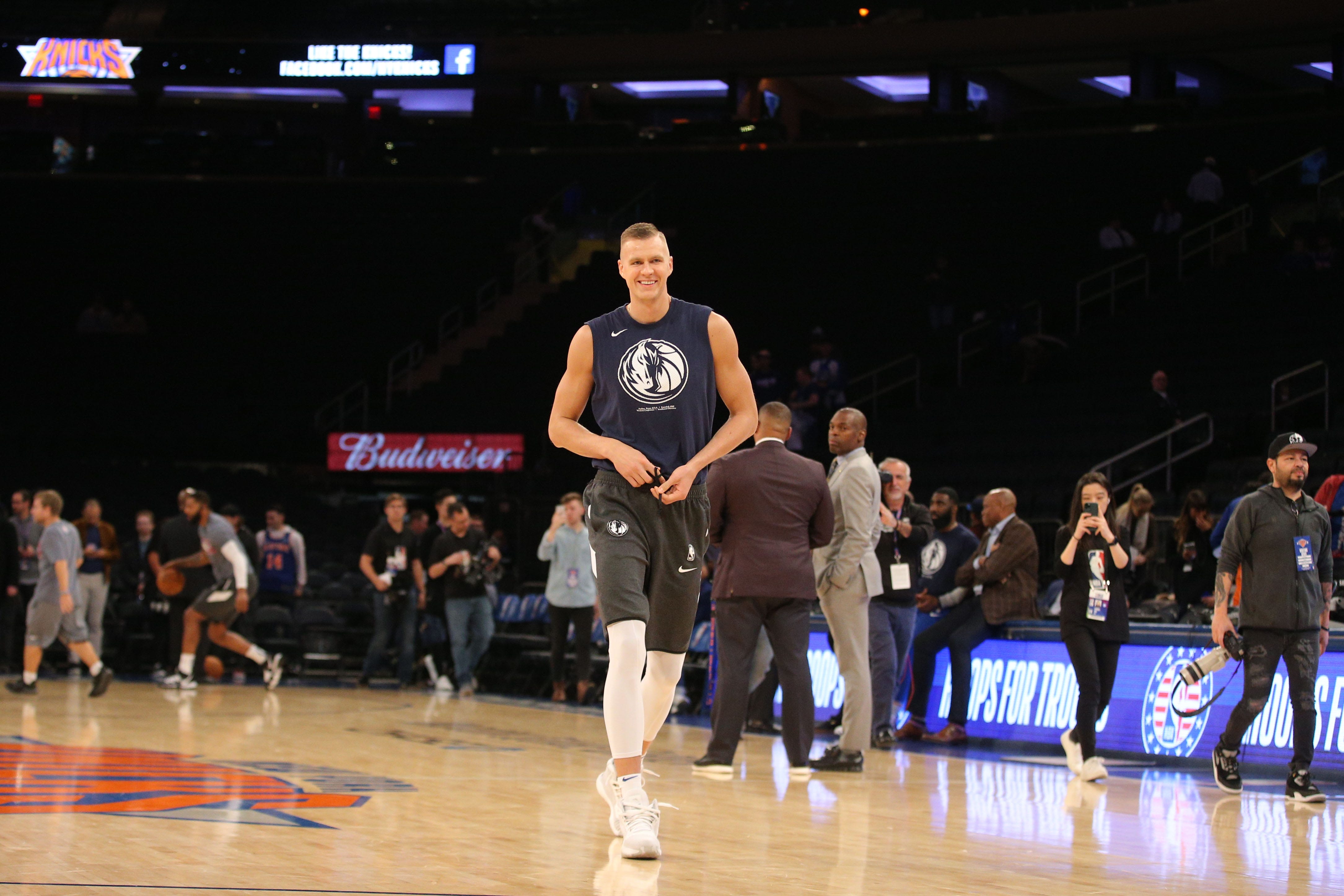 dallas mavericks kristaps porzingis jersey