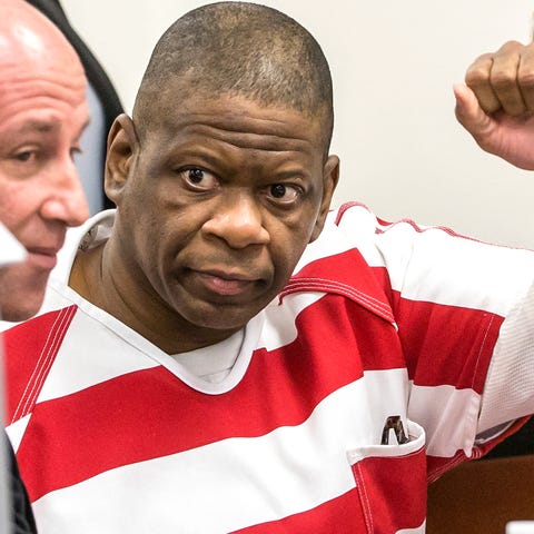 Death row inmate Rodney Reed, shown in a 2017 file
