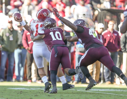 Tua Tagovailoa Torches Mississippi State But Exits With