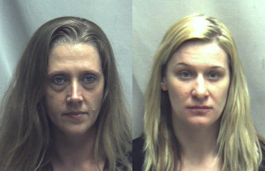 Prosecutors said Winchester, Virginia, residents Judith Wright (left) and Vicky Houghton (right) were among those swept into a cartel-connected drug scheme.