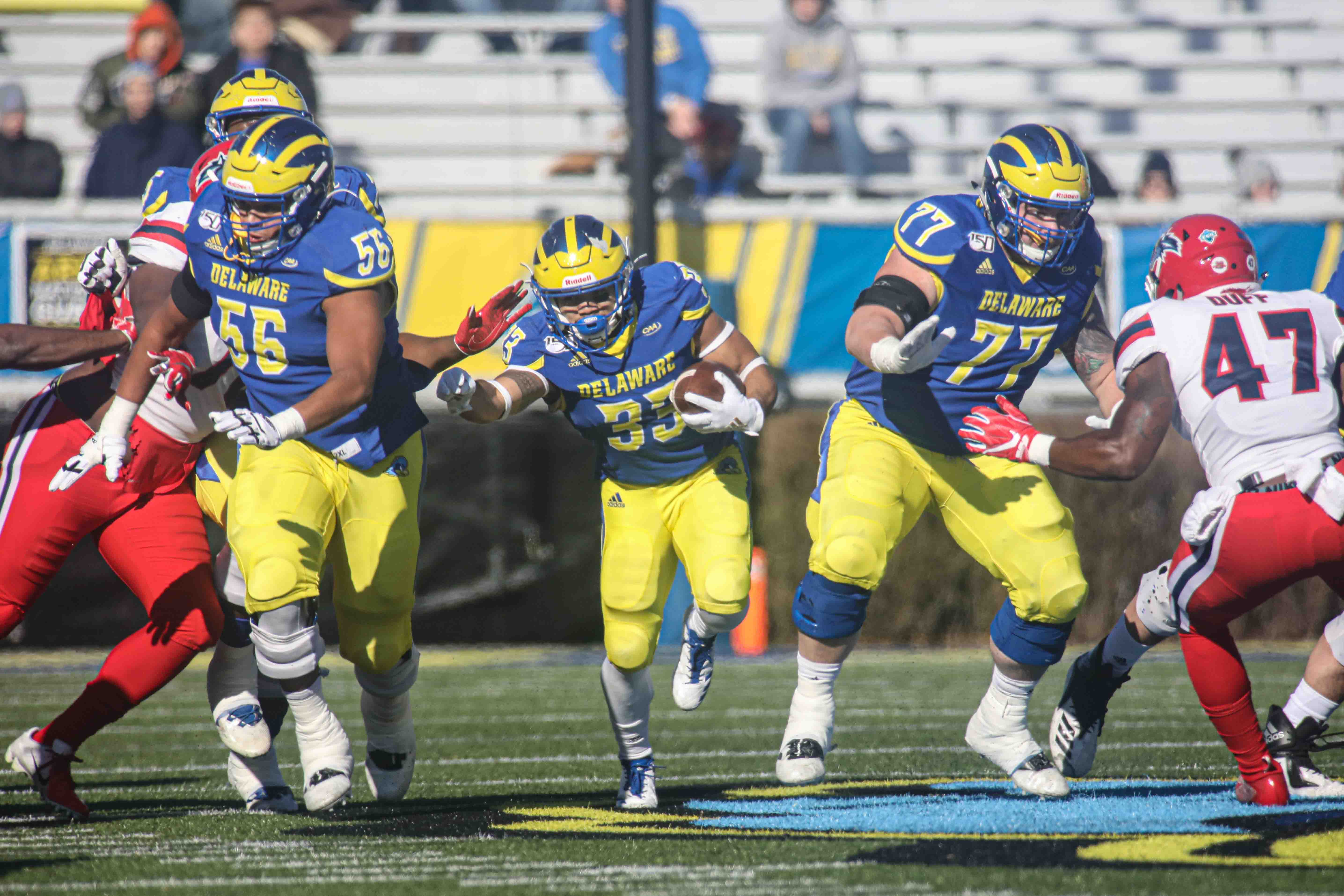 University of Delaware football Blue Hens top Stony Brook in CAA