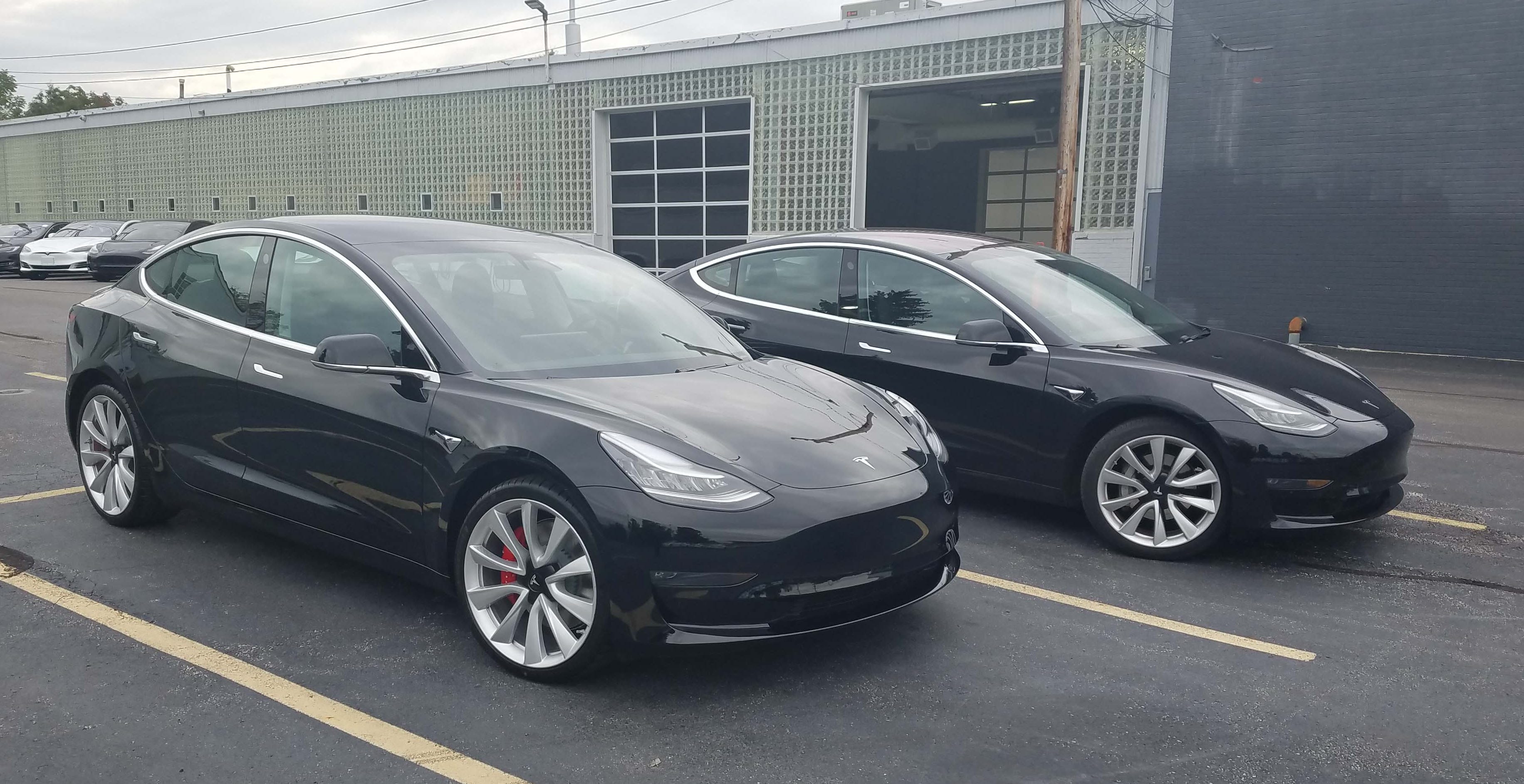 View 2020 Tesla Model 3 Performance Red Gif