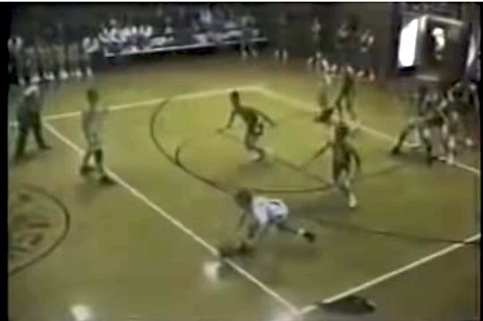 The Indiana High School Basketball Bathroom Trick Play That