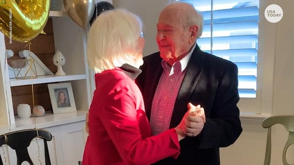 Couple goals! Grandparents celebrate 75th annivers