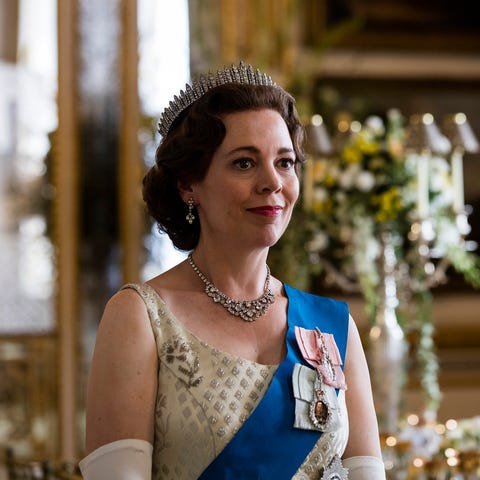 Olivia Colman as Queen Elizabeth II on "The Crown.