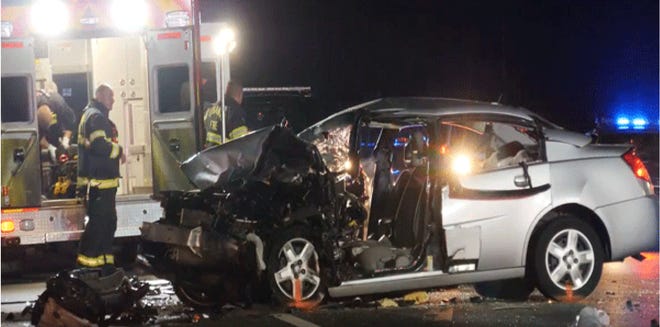 A driver was killed in a wrong-way, head-on crash on Ohio 48 in Lebanon late Monday, according to the Ohio State Highway Patrol.
