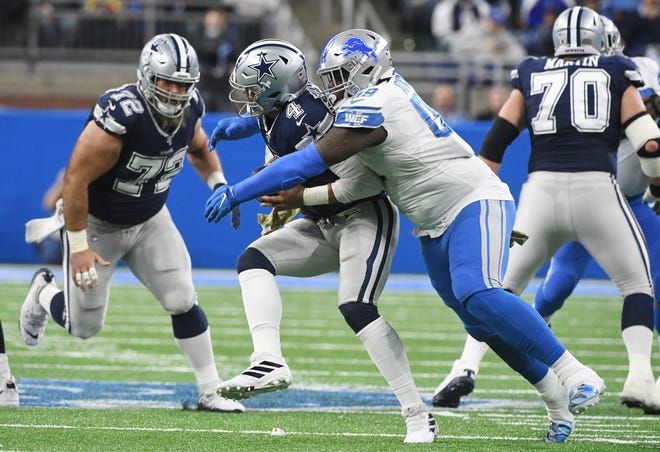 The Lions gave up 509 yards of total offense to the Cowboys on Sunday, including five scoring drives of at least 70 yards.