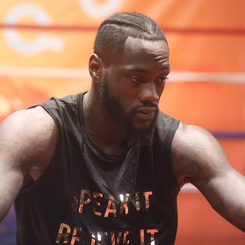 If Deontay Wilder wins Saturday, he will be in pos