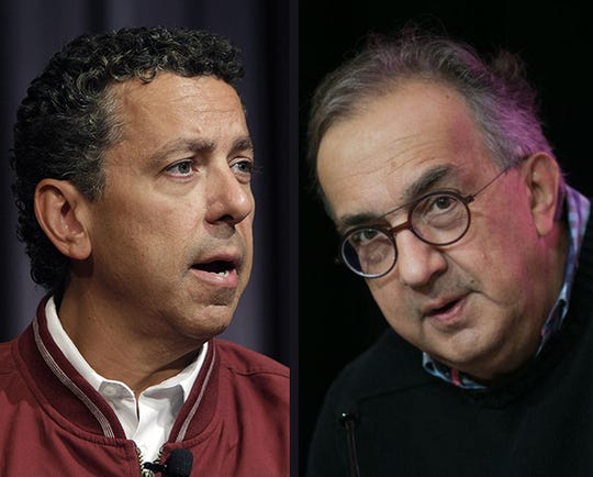 Alphons Iacobelli, left, and Sergio Marchionne