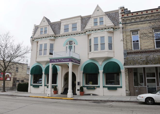 The exterior of The Fig and the Pheasant Restaurant as seen, Tuesday, November 19, 2019, in Plymouth, Wis.  The restaurant was formerly known as 52 Stafford.