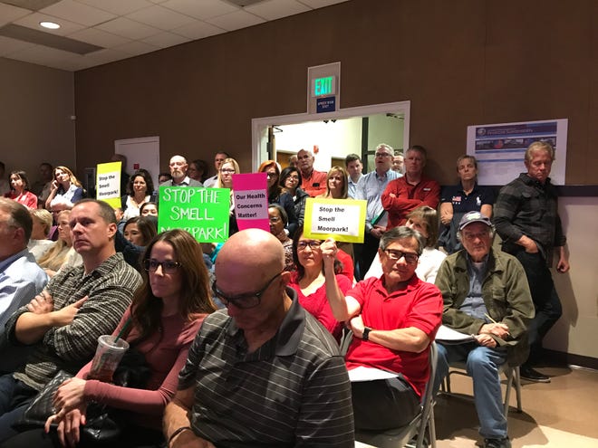 Angry Moorpark residents asked for controls on hemp cultivation at a special meeting of the Ventura County Board of Supervisors on Nov. 19.