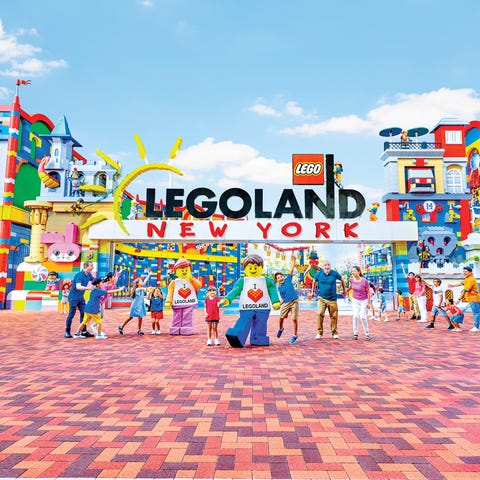 Legoland New York in Goshen, Orange County, is set