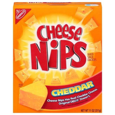 Select boxes of Cheese Nips are being recalled bec