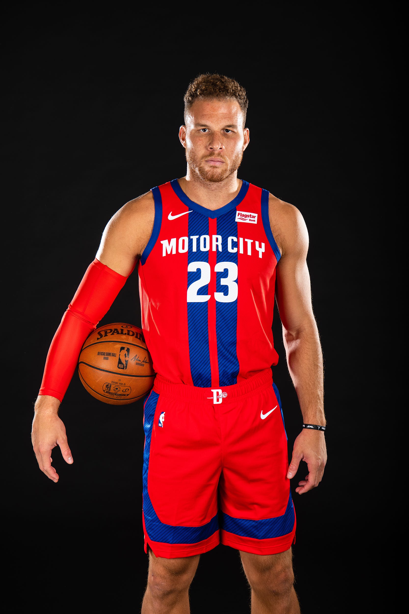 red throwback pistons jersey