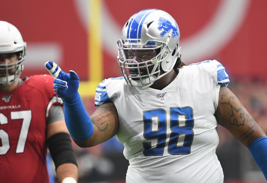 Lions defensive tackle Damon Harrison signed a contract extension in the offseason.