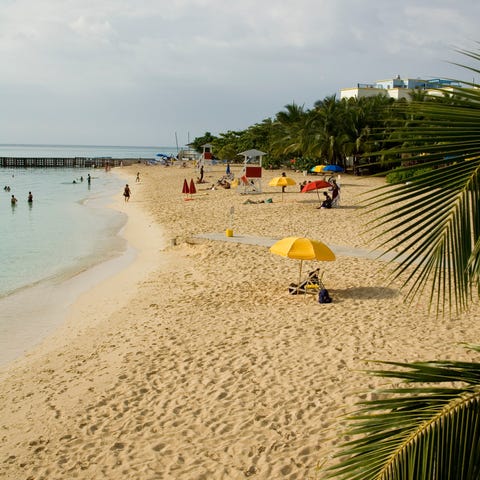 Doctor's Cave Beach in Jamaica opened in 1906 as o