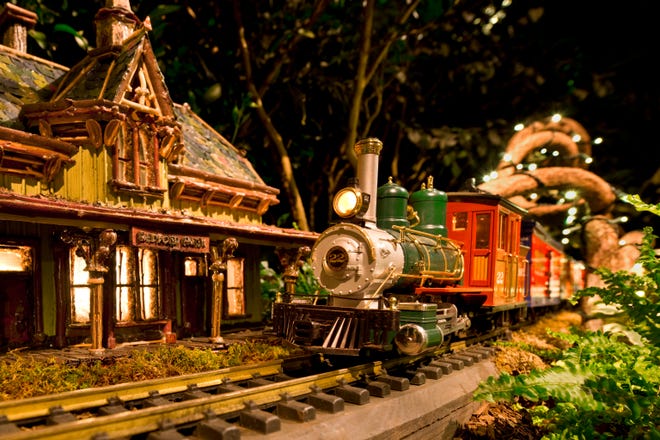 The New York Botanical Garden's annual Holiday Train Show.