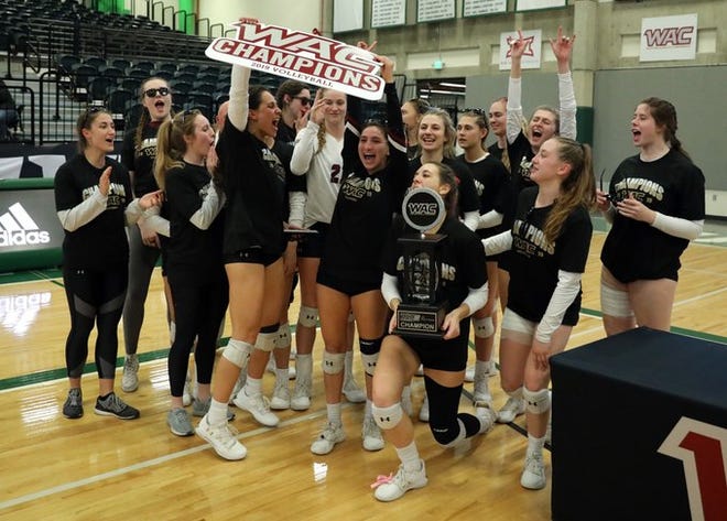 New Mexico State volleyball won its second straight WAC Tournament championship.