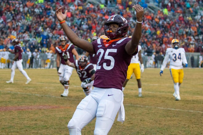 22. Virginia Tech (8-3) | Last game: Defeated Pittsburgh, 28-0 | Previous ranking: 25.