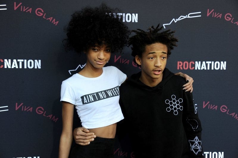 Willow and Jaden Smith will be in Royal Oak on Sunday.