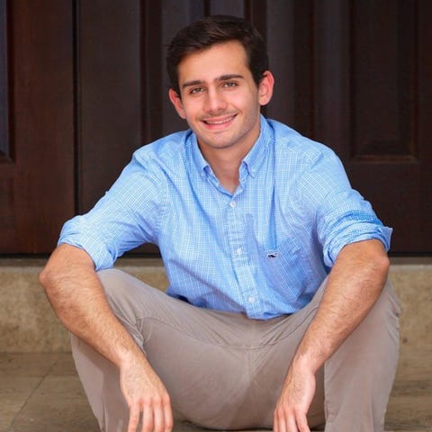 Antonio Tsialas, a Cornell University freshman, wh