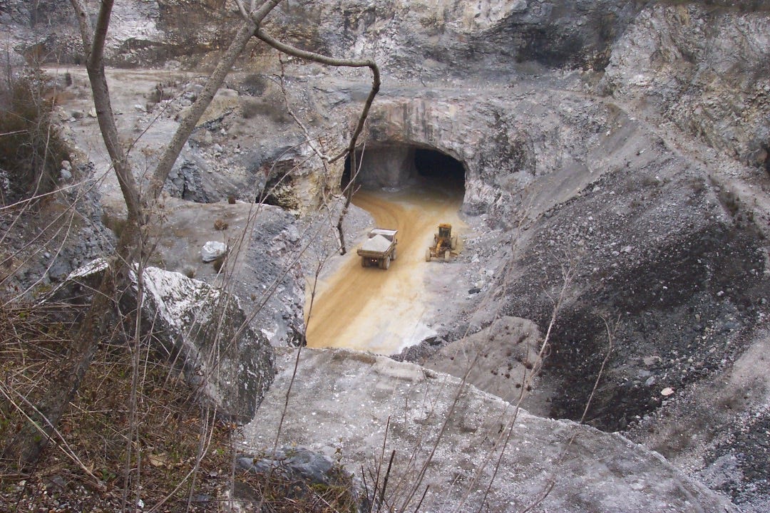 Take a peek into the limestone quarries of York County
