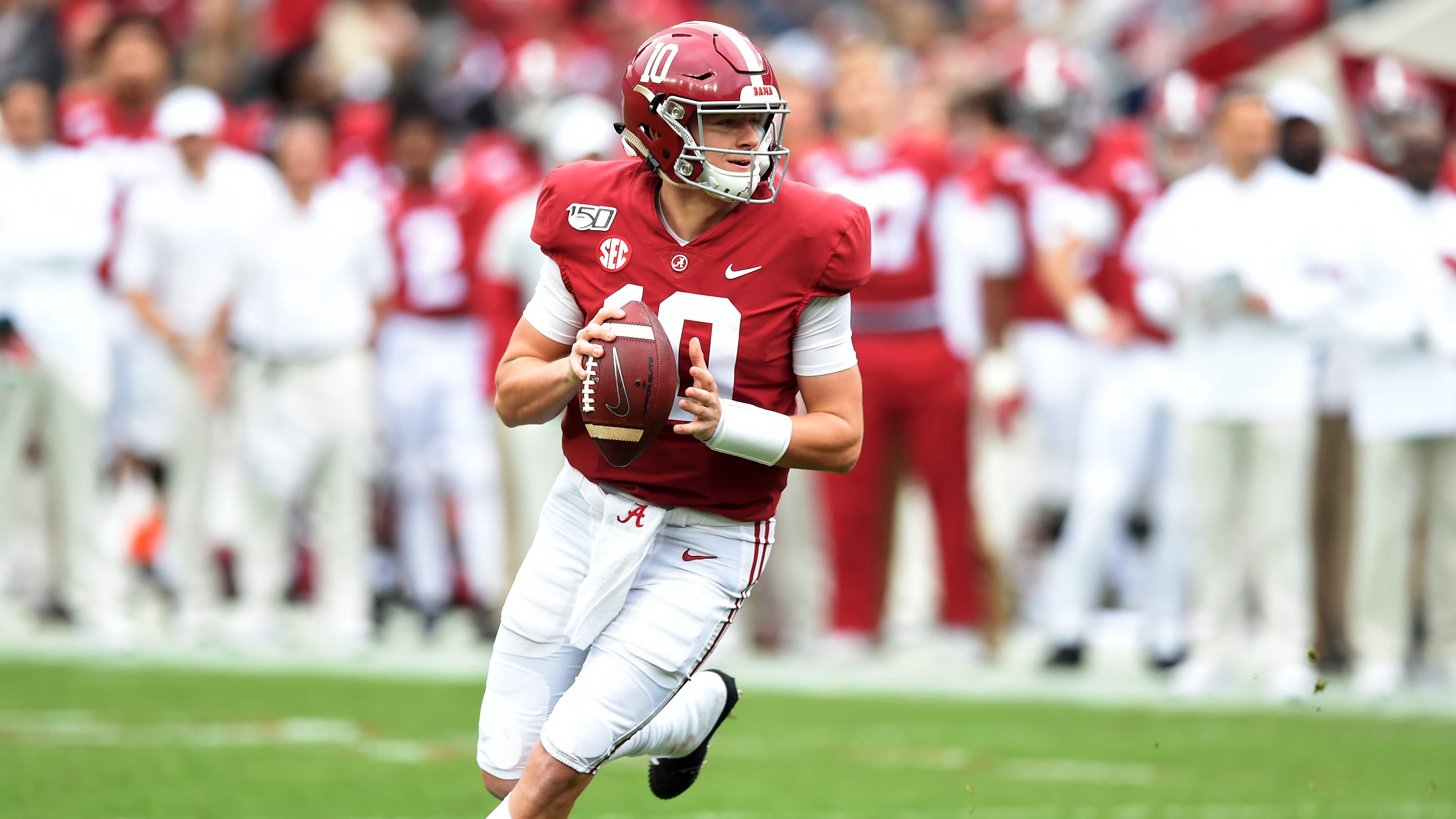 College Football Spring Practices Feature Quarterback