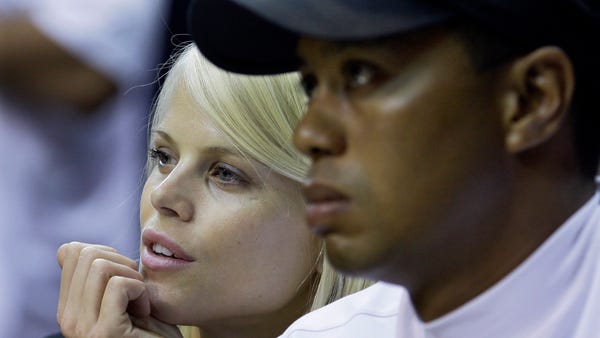 In this June 11, 2009 file photo, Elin Nordegren a