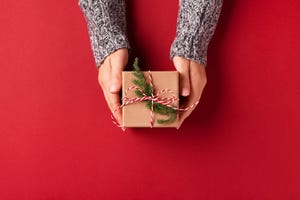 The best environmental gift wrapping may be none at all. Consider digital or paper gift cards.