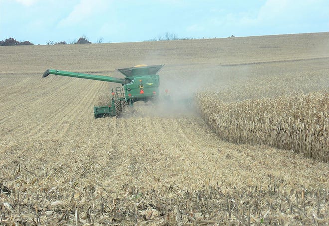 Harvesting performance trial plots conducted by the Extension Service and the College of Agricultural and Life Sciences at the University of Wisconsin – Madison was a challenge this year - just like it was for farmers across the state.
