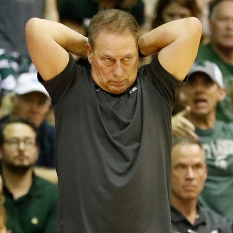 Tom Izzo couldn't hide his frustration during Mich