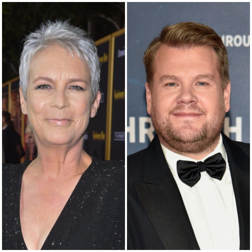 Jamie Lee Curtis and James Corden joke: Use children to cancel plans