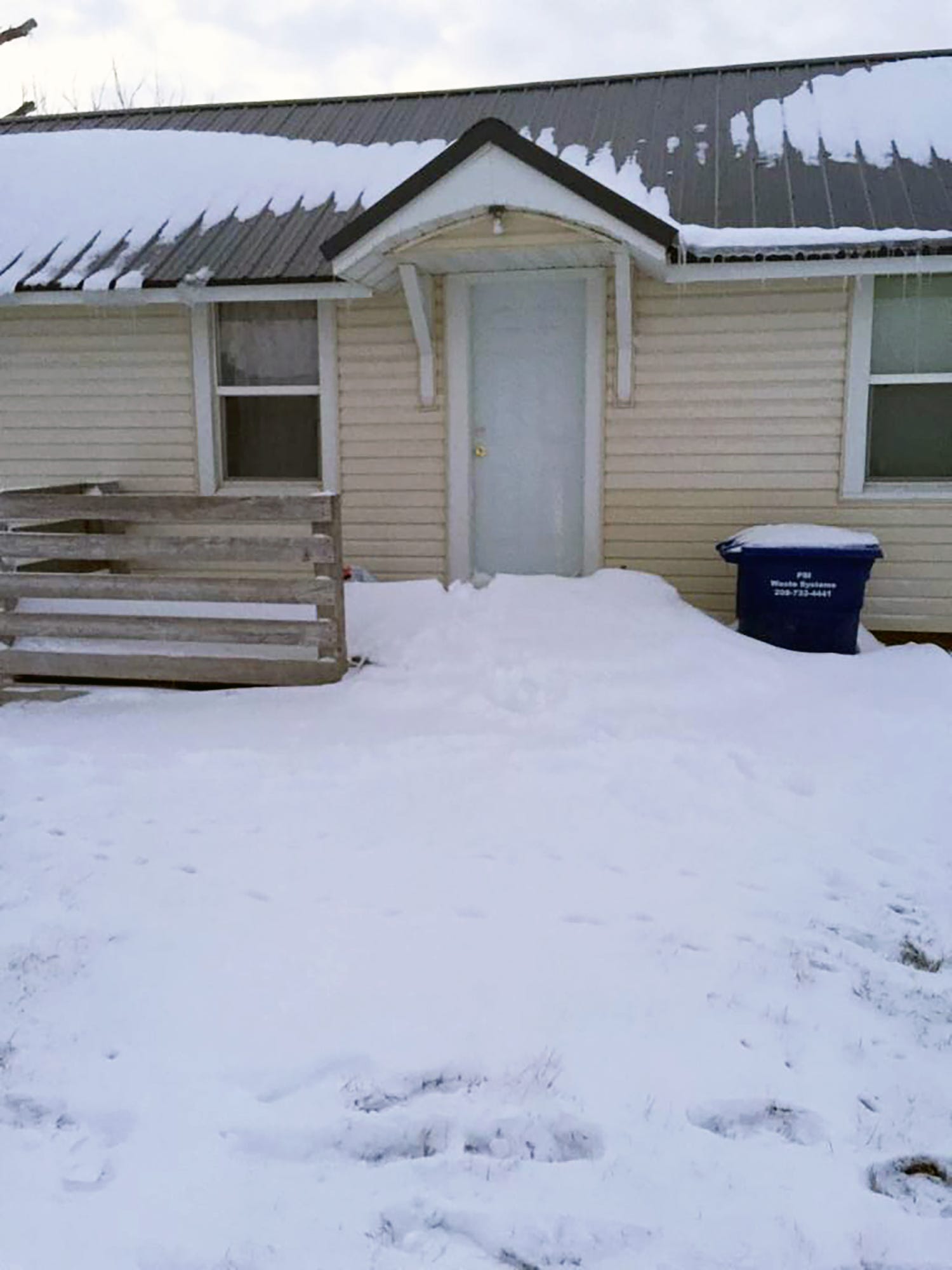 The home where four of the veterinarians from Mexico who sued Funk Dairy lived.