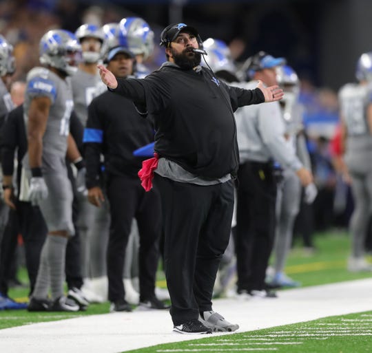 Detroit Lions' Matt Patricia in limbo after team officially eliminated