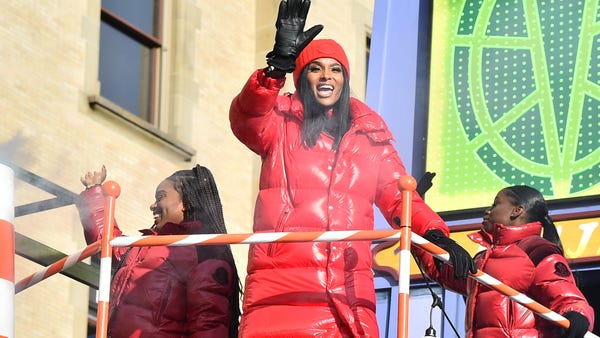 Ciara at the 93rd Annual Macy's Thanksgiving Day P