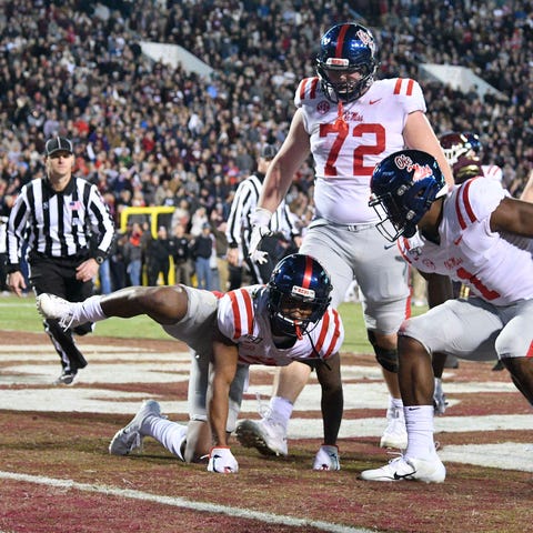 Nov 28, 2019; Starkville, MS, USA; Mississippi Reb