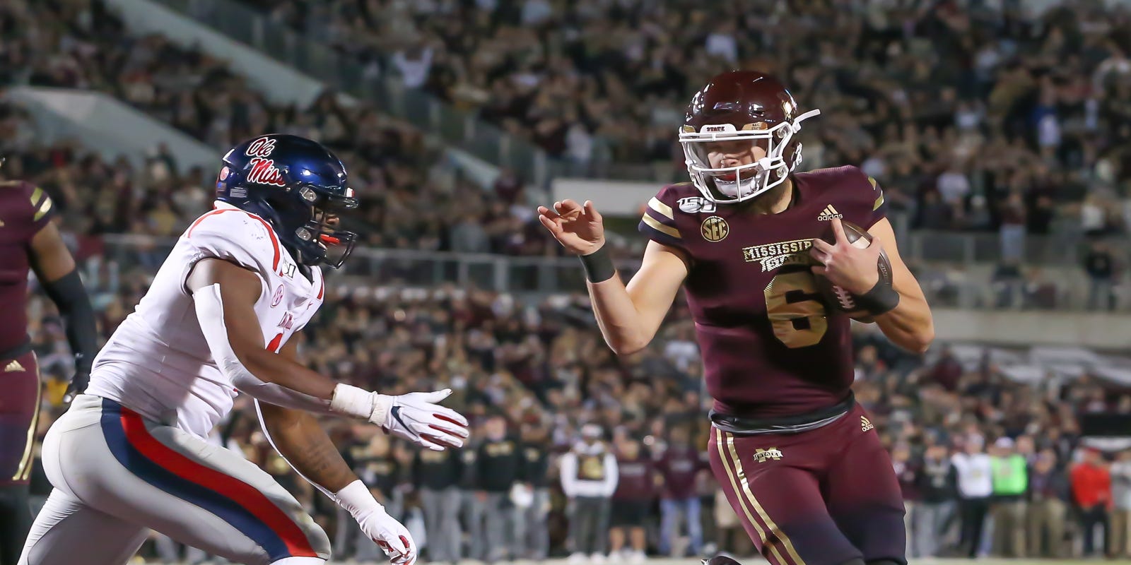 Staying In Starkville Mississippi State Beats Ole Miss In