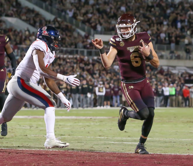Staying In Starkville Mississippi State Beats Ole Miss In Egg